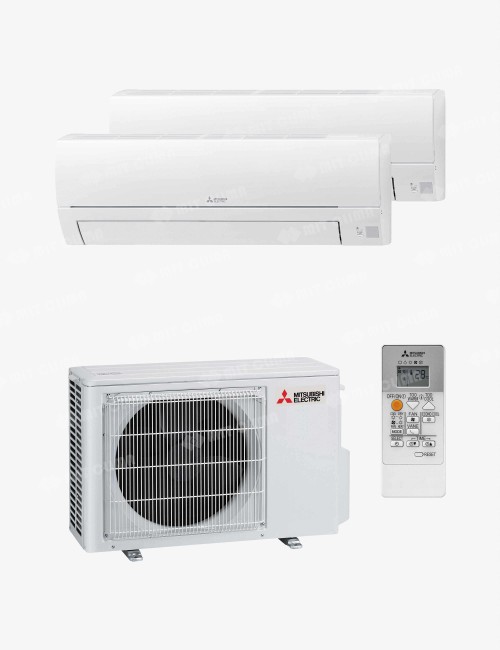 Aparat aer conditionat multisplit Mitsubishi Electric 2 unitati interne MXZ-2HA50VF + 2 x MSZ-HR35VFK
