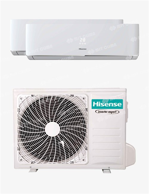 Aparat aer conditionat de perete Hisense 3AMW52U4RJC + 2 x DJ25LE0BG