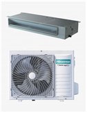 Aparat aer conditionat tip duct Hisense ADT71UX4RCL8 + AUW71U4RK8 24000 BTU, Inverter, Clasa A++/A+, R32, Wi-fi optional