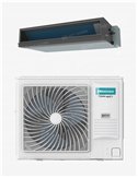 Aparat aer conditionat tip duct Hisense AUD140UX4REH8 + AUW140U6RW8 48000 BTU, Inverter, Clasa A++/A+, R32