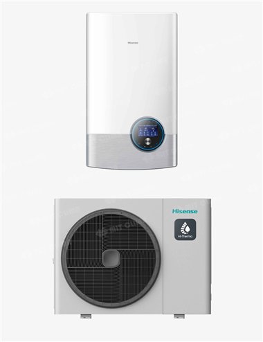 Pompa de caldura split Hisense AHM-120HEDSAA + AHW-120HEDS1, Inverter, Clasa A+++, R32
