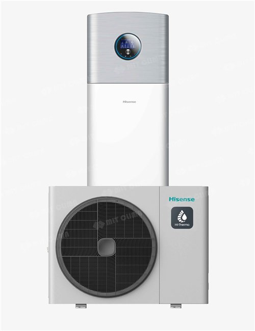 Pompa de caldura split Hisense AHS-160HEDSAA-23 + AHW-160HEDS1, Inverter, Clasa A+++, R32