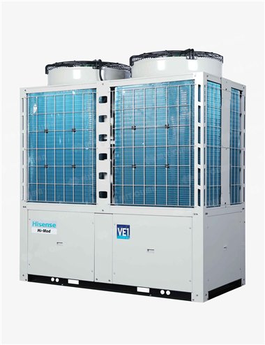 Unitate externa tip chiller modular Hisense HFRWVE-65PF/AE, capacitate racire 63 kW, incalzire 68 kW, R410A