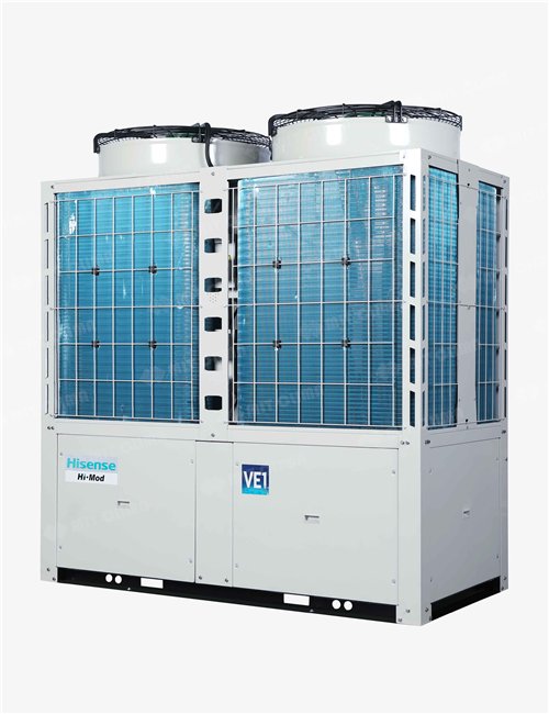 Unitate externa tip chiller modular Hisense HFRWVE-65PF/AE, capacitate racire 63 kW, incalzire 68 kW, R410A