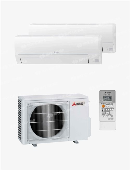 Aparat aer conditionat multisplit Mitsubishi Electric 2 unitati interne MXZ-2HA40VF + 1 x MSZ-HR25VFK + 1 x MSZ-HR35VFK