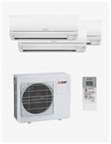 Aparat aer conditionat multisplit Mitsubishi Electric 3 unitati interne MXZ-3HA50VF + 1 x MSZ-DW25VF + 2 x MSZ-DW35VF