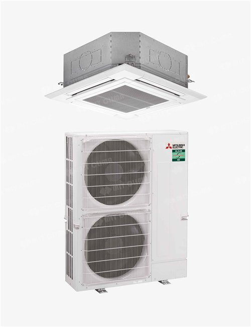 Aparat aer conditionat tip caseta 4 directii Mitsubishi Electric PLA-M125EA2 + PUZ-ZM125YKA2 42000 BTU, Inverter, R32