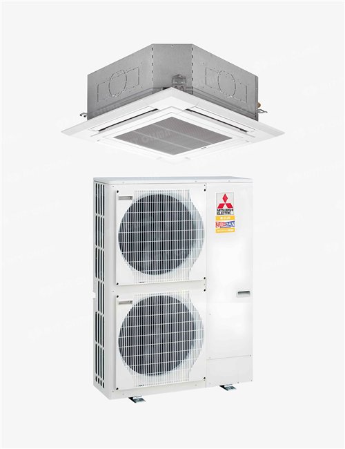 Aparat aer conditionat tip caseta Mitsubishi Electric PLA-M50EA2 + PUHZ-SHW112YHA 18000 BTU, A++, R32, Wi-Fi ready