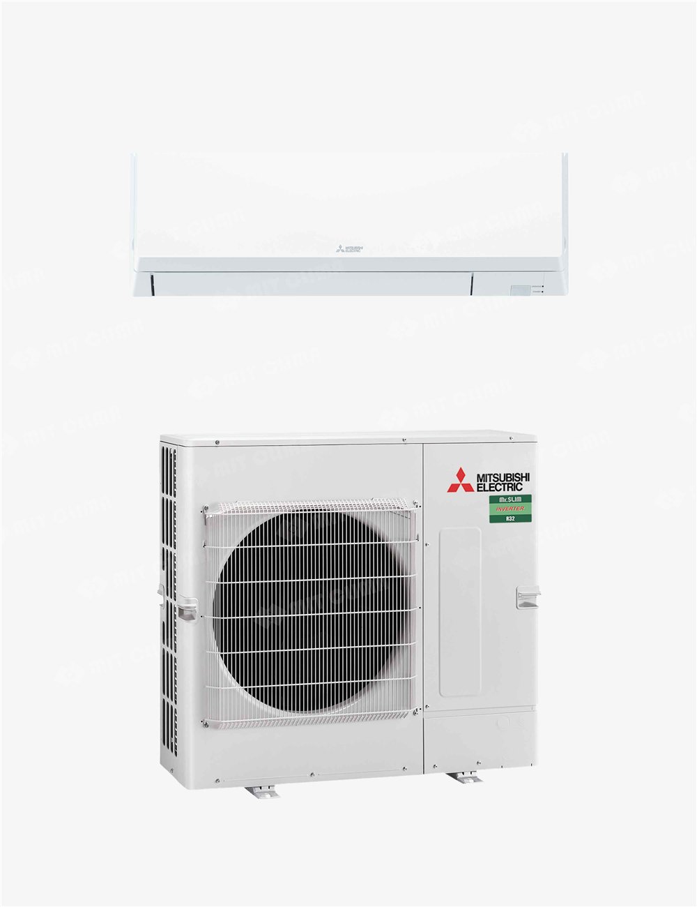 Aparat aer conditionat tip perete Mitsubishi Electric PKA-M100KAL2 + PUZ-M100VKA2 34000 BTU, Inverter,  A+/A+, R32