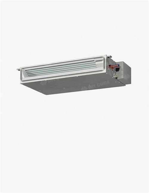 Unitate interna tip duct Mitsubishi Electric PEFY-P25VMS1-E, capacitate racire 2,8 kW, incalzire 3,2 kW, R410A