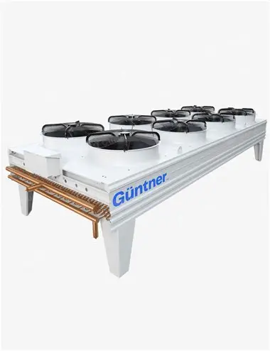 Condensator Guntner Flat VARIO GOVH, Agent frigorific HFC, Capacitate 13-1456 kW, Orizontal