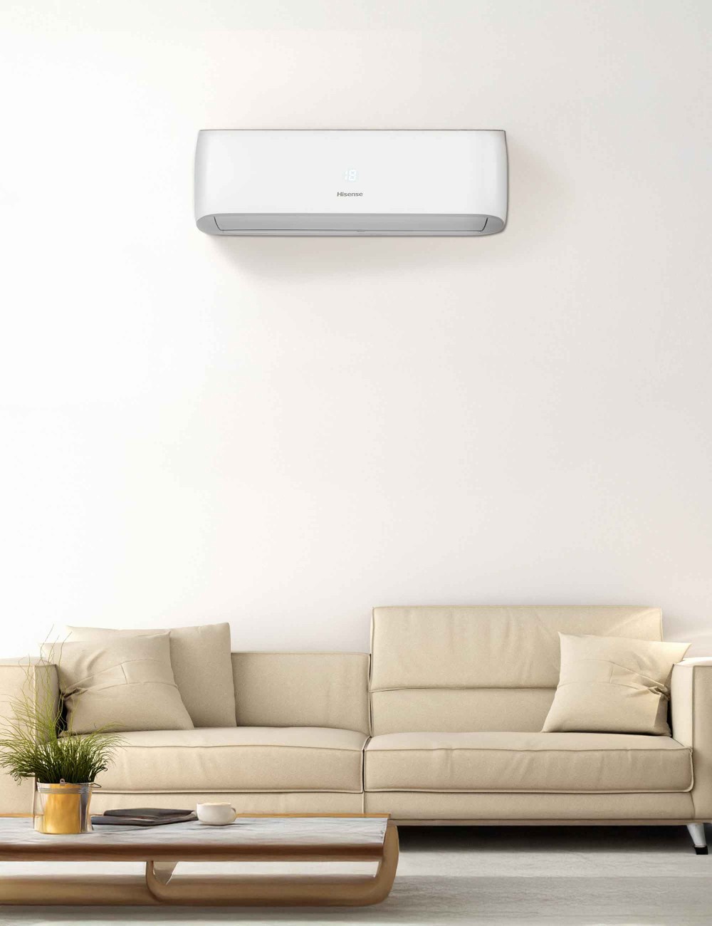 Aer conditionat Hisense CA25LR02G + AS25LR02W 9000 BTU, Inverter, Clasa A++/A+, R32, Wi-Fi