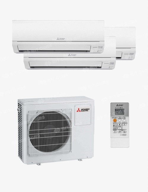 Aparat aer conditionat multisplit Mitsubishi Electric 3 unitati interne MXZ-3HA50VF + 3 x MSZ-DW25VF