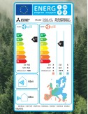 Aer conditionat tip perete Mitsubishi Electric PKA-M100KAL2 + PUZ-ZM100VKA2 34000 BTU, Inverter, A++/A+, R32