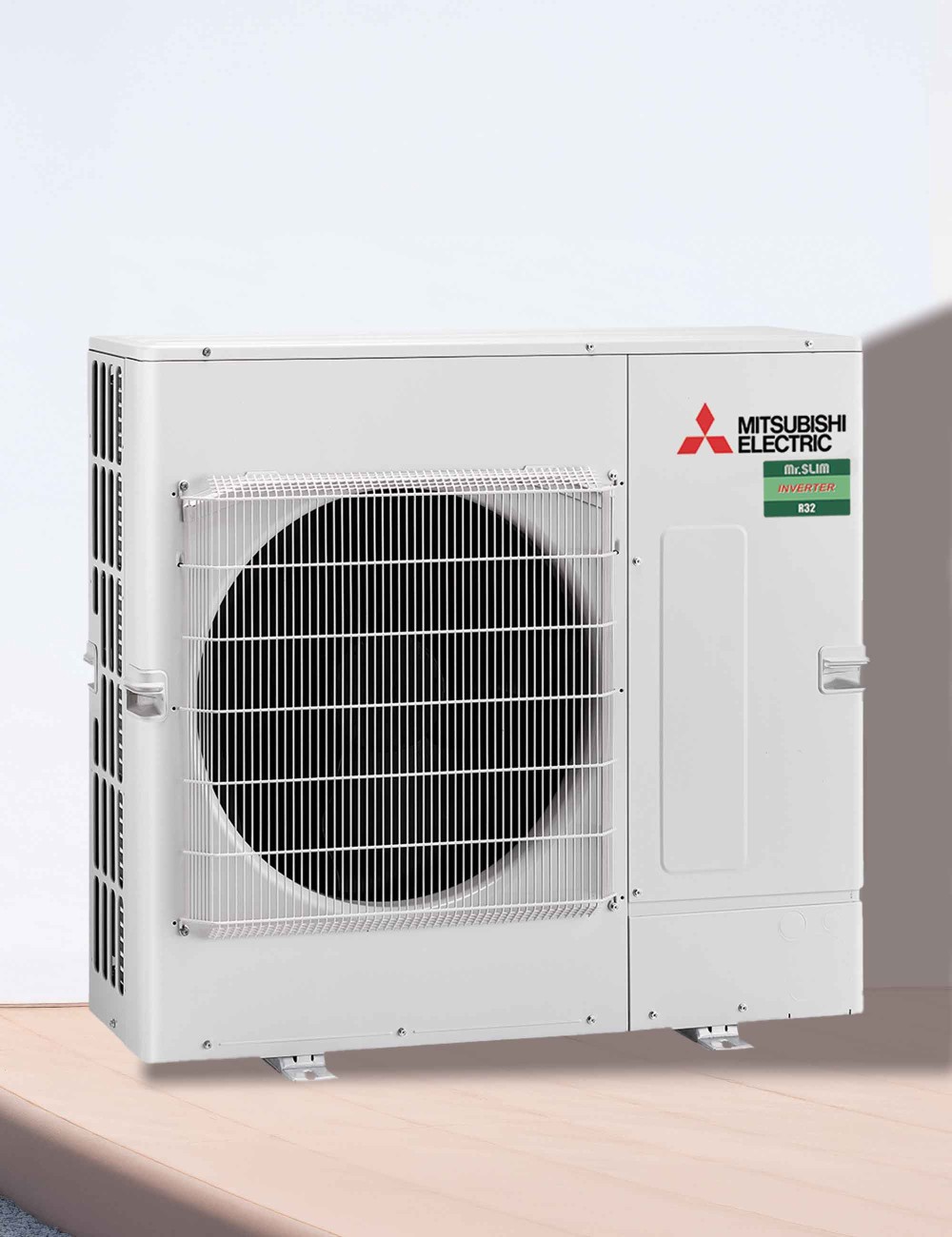 Aer conditionat tip perete Mitsubishi Electric PKA-M100KAL2 + PUZ-M100VKA2 34000 BTU, Inverter,  A+/A+, R32