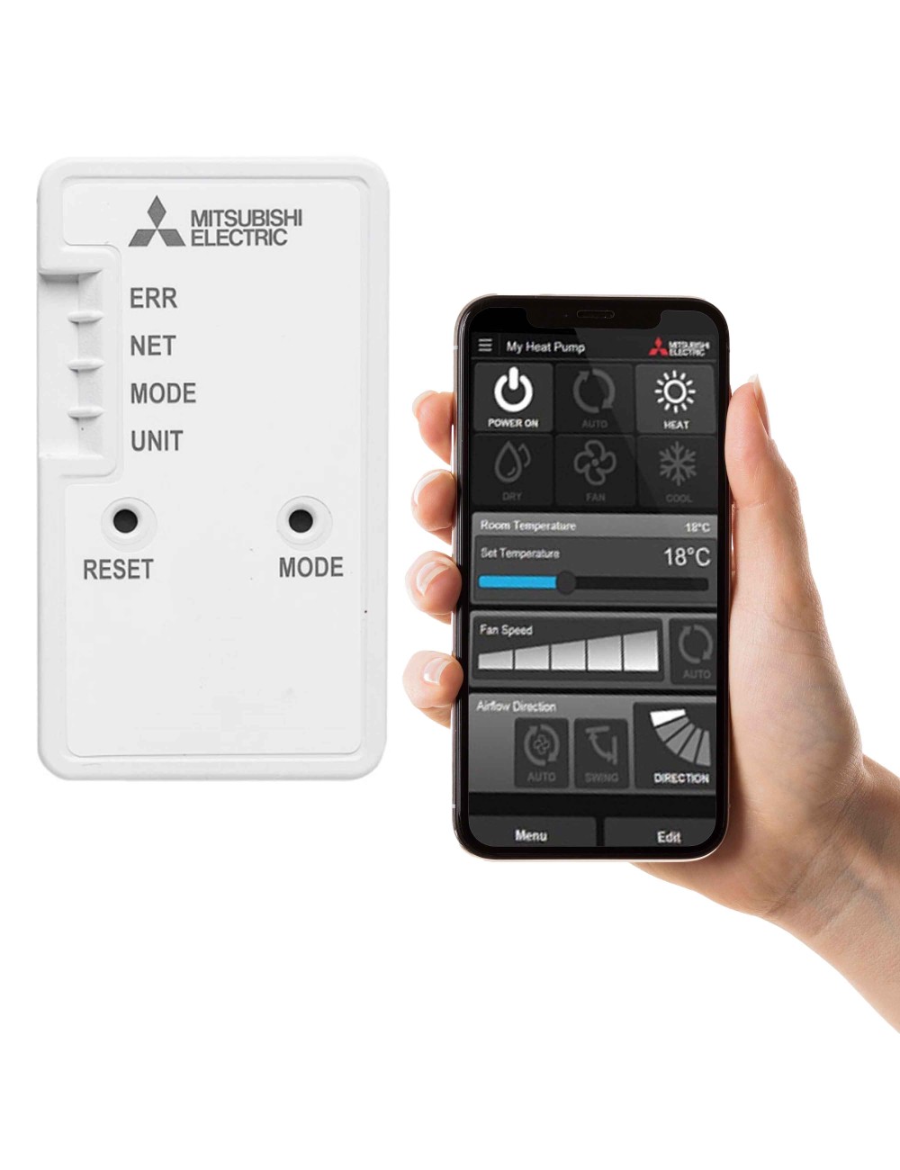 Modul Wi-Fi Mitsubishi Electric Wi-Fi Ready – Model MAC-587IF