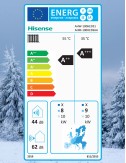 Pompa de caldura split Hisense AHM-100HEDSAA + AHW-100HEDS1, Inverter, Clasa A+++, R32