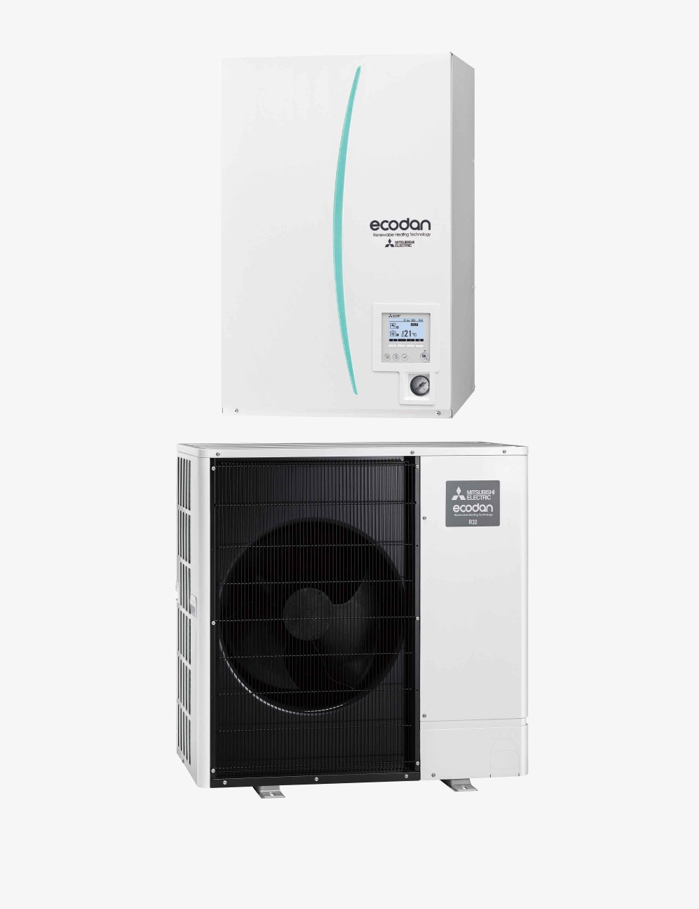 Pompă de căldură split aer-apă Mitsubishi Electric 14 kW PUZ-SWM140YAA + Hydrobox ERSF-VM2E