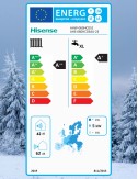 Pompa de caldura split Hisense AHS-060HCDSAA-23 + AHW-060HCDS1, Inverter, Clasa A+++, R32
