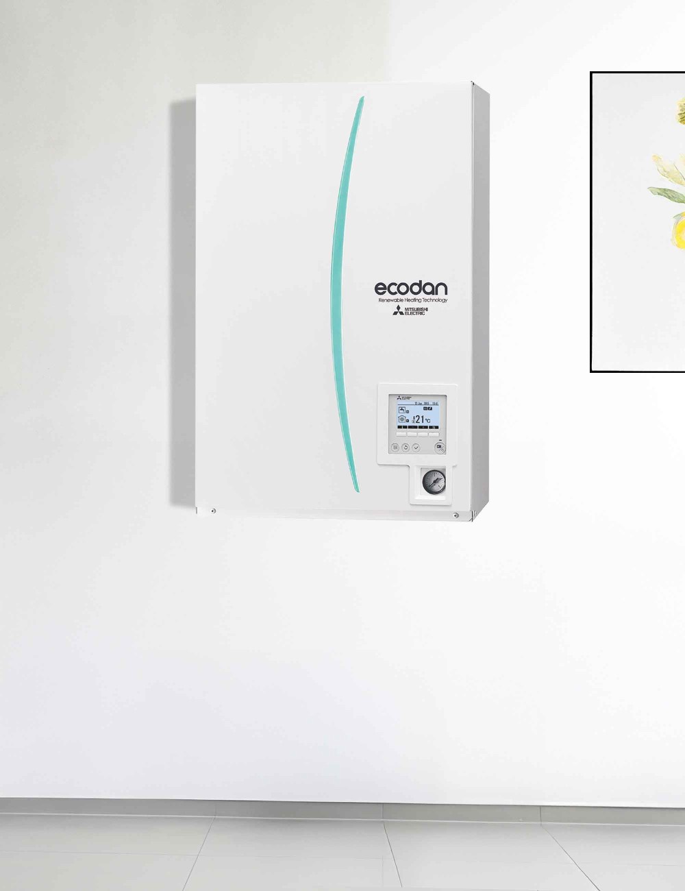 Pompă de căldură split aer-apă Mitsubishi Electric 10 kW PUZ-SWM100YAA + Hydrobox ERSF-VM2E