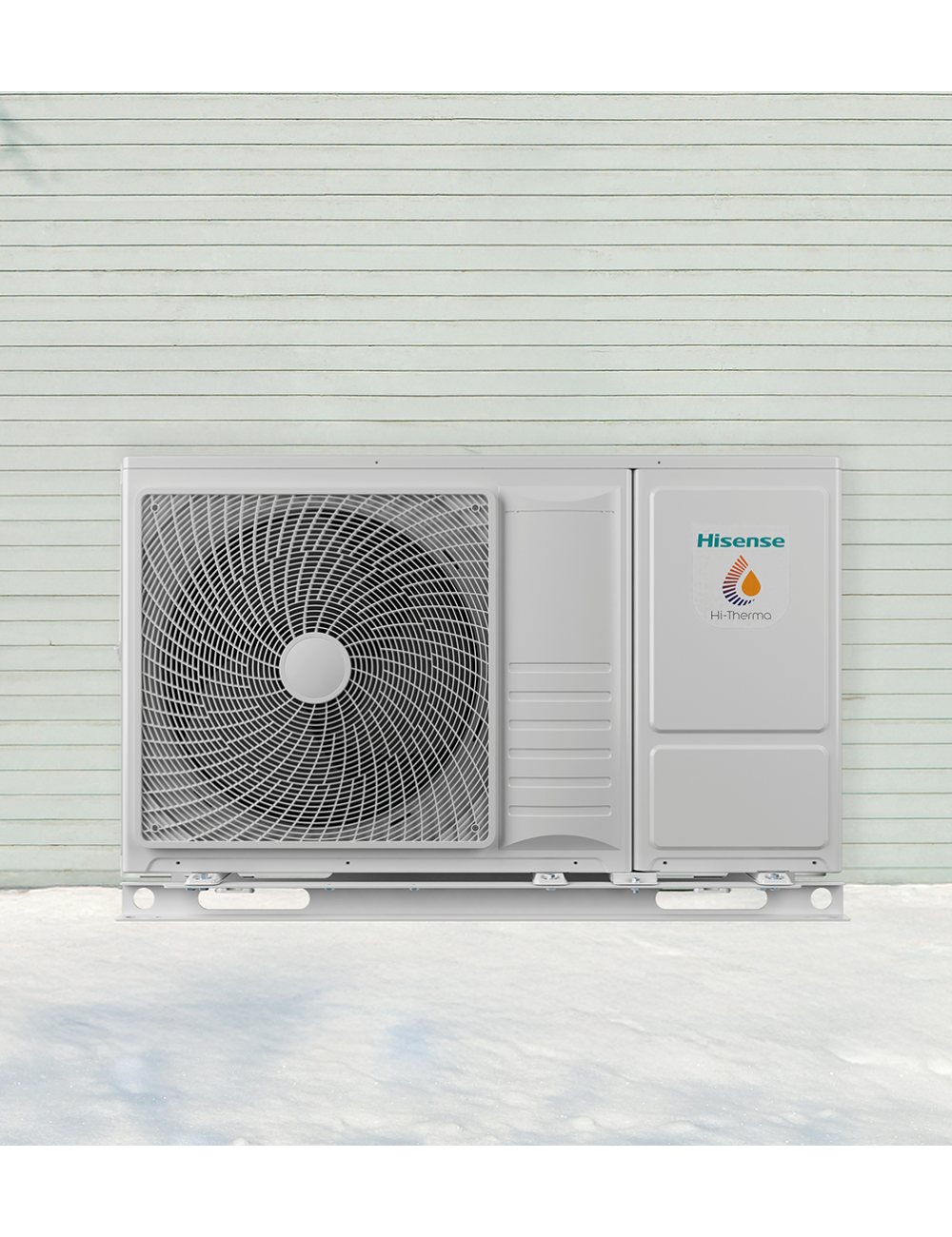 Unitate externa tip pompa de caldura monobloc Hisense AHZ-044HCDS1, Inverter, Clasa A+++ incalzire, R32
