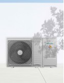 Unitate externa tip pompa de caldura monobloc Hisense AHZ-080HCDS1, Inverter, Clasa A+++ incalzire, R32