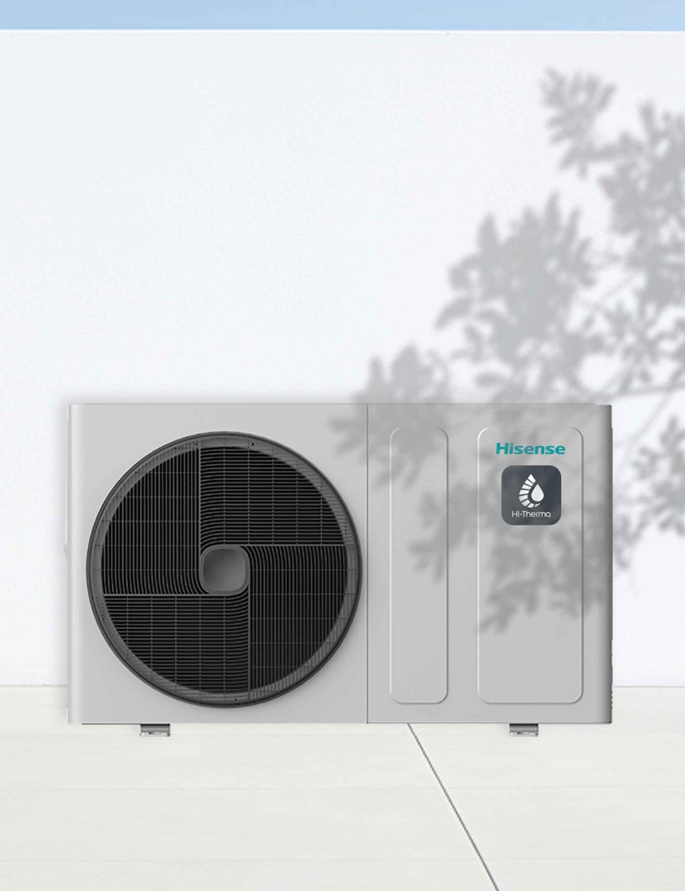 Unitate externa tip pompa de caldura monobloc Hisense AHZ-100HEDS1, Inverter, R32
